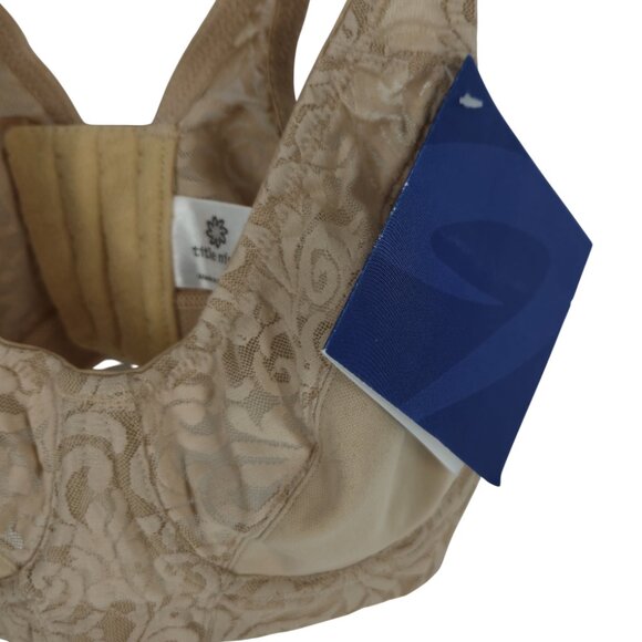 Title Nine Our Own Lace Underwire Bra Underwire Lace Floral Full cups 32B - Picture 3 of 15